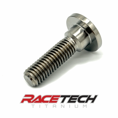 RT90590-0, Titanium M8x1.25x30 Dome Head Bolt (9.9x5.25 Shoulder)