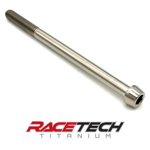 Titanium M6x1.0x90 Socket Head Cap Screw, SHCS, Tapered Socket Bolt, RT61025-190 (1)