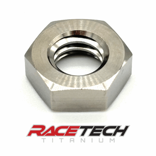 RT24246-N0, Titanium 5/16-18 Hex Jam Nut