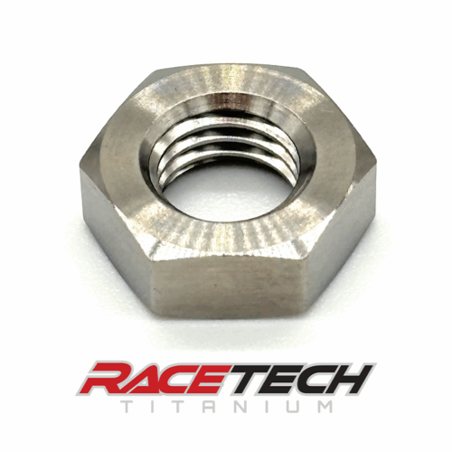 RT24250-N0, Titanium 5/16-24 Hex Jam Nut