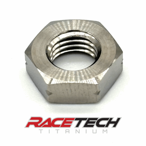 RT24250-N1, Titanium 5/16-24 Hex Jam Nut (LH)