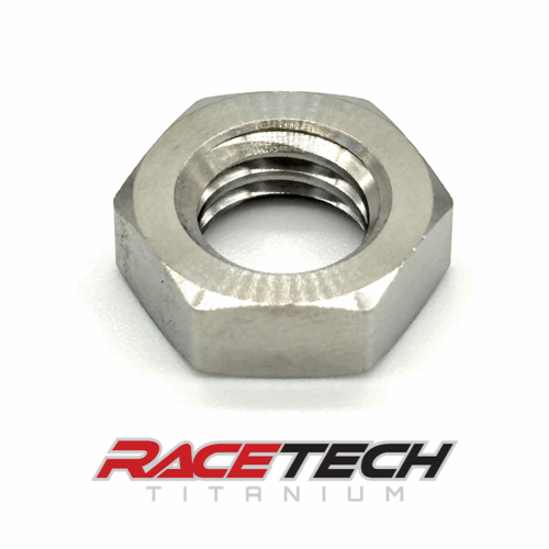 RT24320-N0, Titanium 3/8-16 Hex Jam Nut