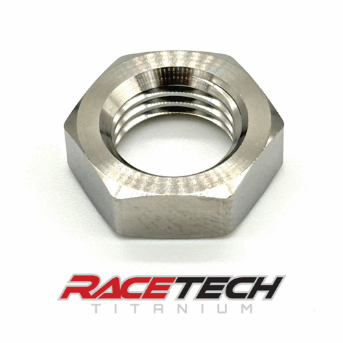 RT24392-N0, Titanium 7/16-20 Hex Jam Nut