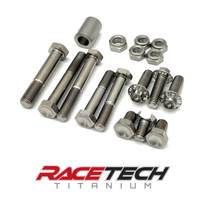 Titanium Steering Box and Colum Bolt Kit for Driven Micro Sprint