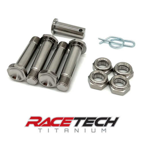 Titanium W-Link Assembly Bolt Kit for Driven Micro Sprint