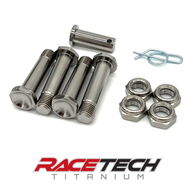Titanium W-Link Assembly Bolt Kit for Driven Micro Sprint