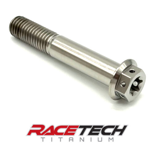 Titanium M10x1.5x60 Race Spec Dual Drive Hex Flange Bolt RT31422-0 (1)