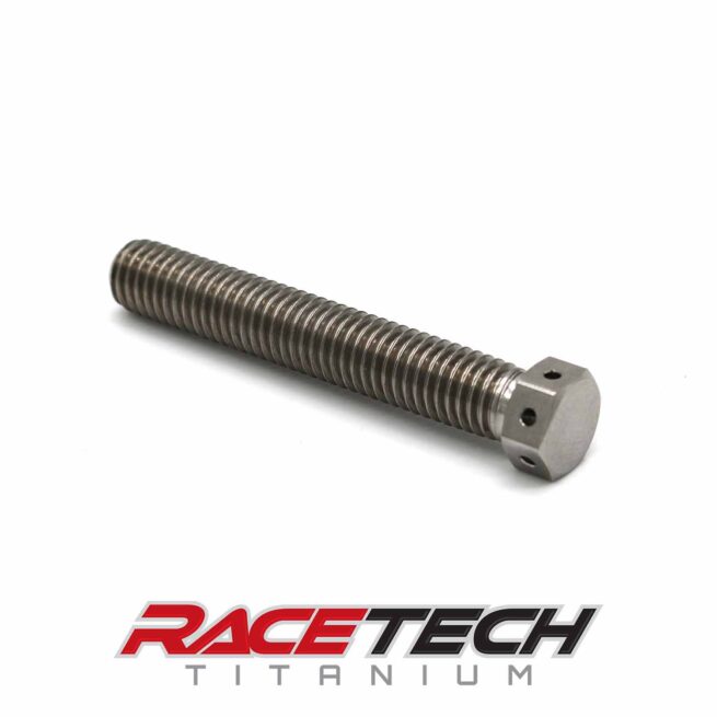 Titanium M8x50 Hex Bolt (Fully Threaded)