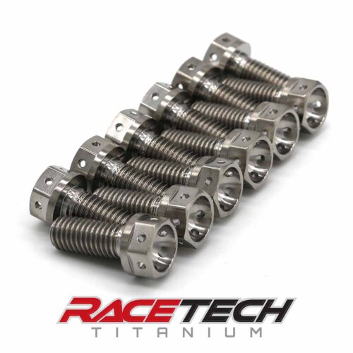 RT41058-0 Aprilia Titanium Front Rotor Bolts (12pc)