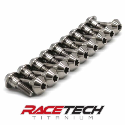 RT41176-0 Yamaha Titanium Front Rotor Bolts (12pc)