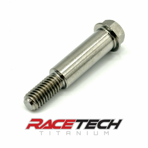 RT61692-1, Titanium M6x1.0x35.5 Hex Head Flange Bolt (7.8x22.5 Shoulder)