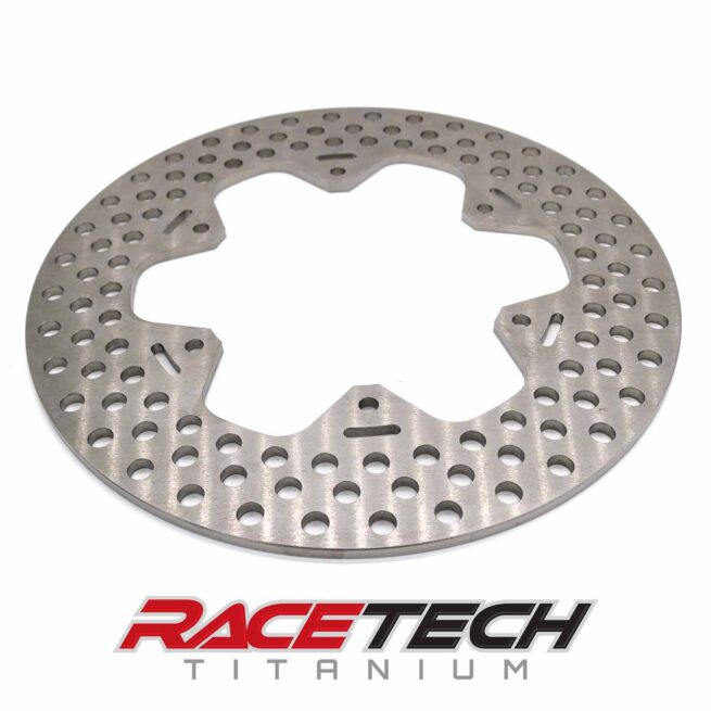 Titanium Rear Brake Rotor for Micro Sprint