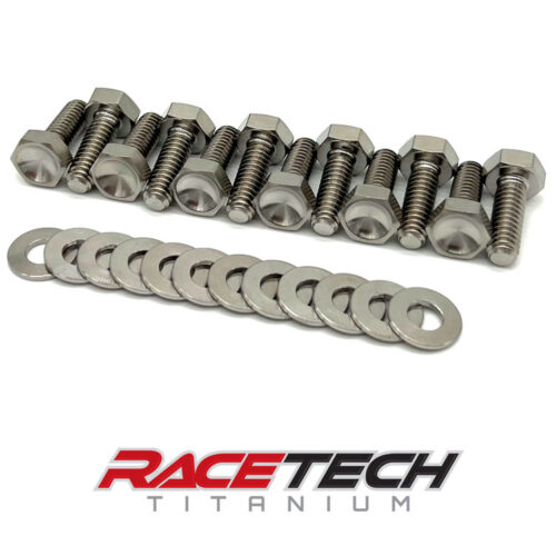 Titanium Bead Lock Bolt Kit for Sanders Aero Dynamics Micro Sprint Wheels