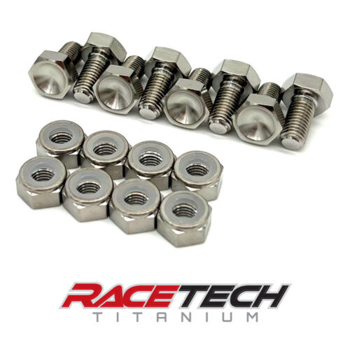 Titanium Front Wheel Center Bolt Kit for Aero Dynamics Micro Sprint Wheels