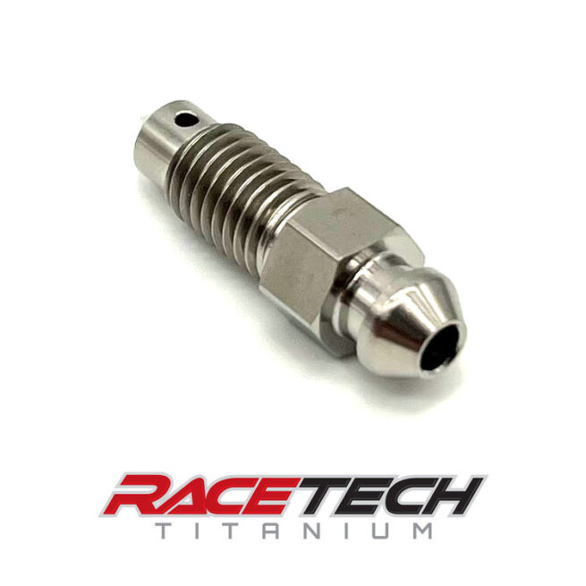Titanium M7x1.0 Clutch Brake Bleed Bolt Niple RT41612-0 (1)