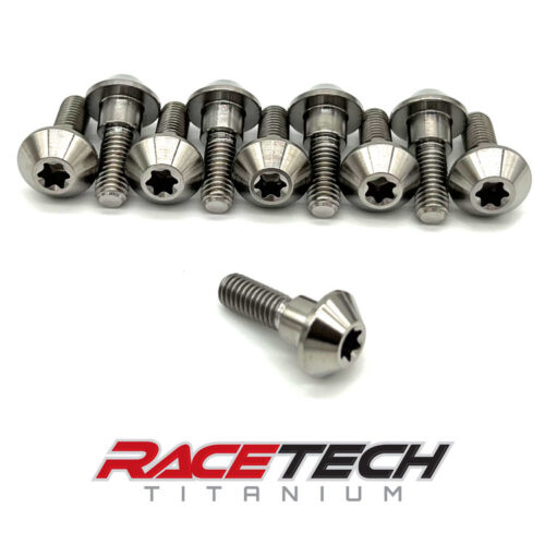 Titanium Yamaha YFZ-R1 Front Rotor Bolt, RT41176-0 (10)