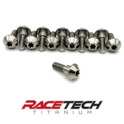 Titanium Yamaha YFZ-R1 Front Rotor Bolt, RT41176-0 (12)
