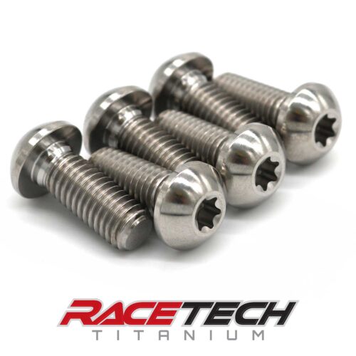 Ducati Titanium Disc Rotor Bolts 6 QTY