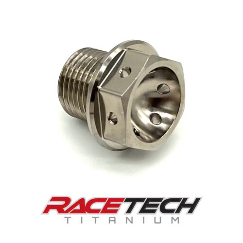Titanium M14x1.25 Oil Drain Sump Bolt w/ Magnet RT41514-0 (1)