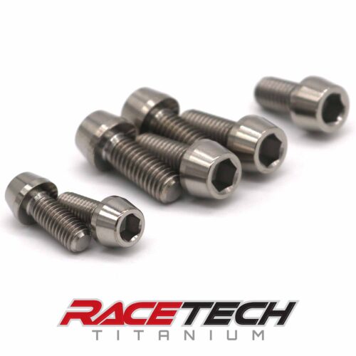 MV Agusta Titanium Chain Guard & Rear Hugger Bolt Kit SHCS